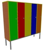 Шкаф для переодивания с подсушкой